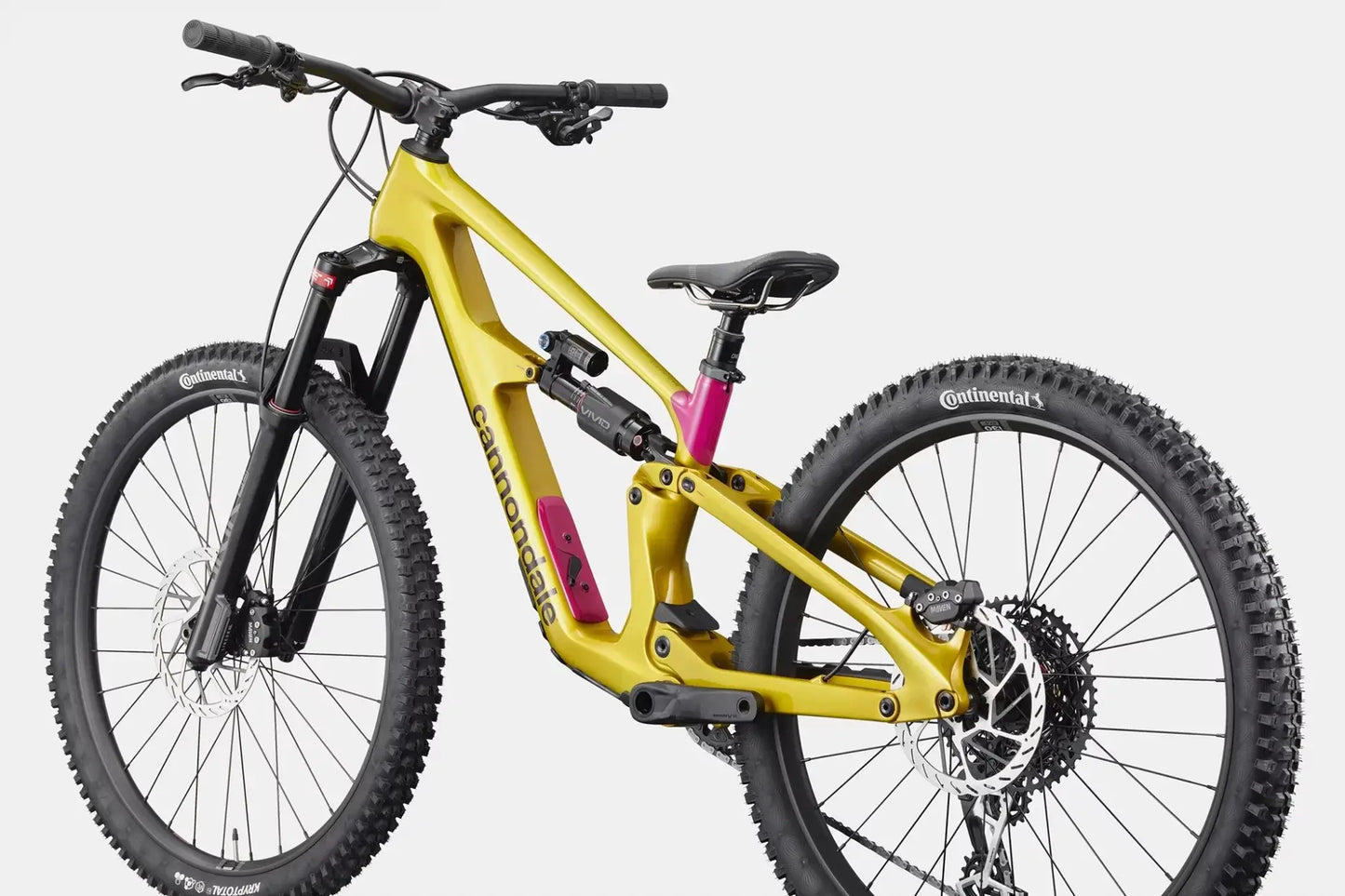 Cannondale Bad Habit 2 PYW mountain bike with advanced suspension and 27.5+ wheels for optimal traction and stability.