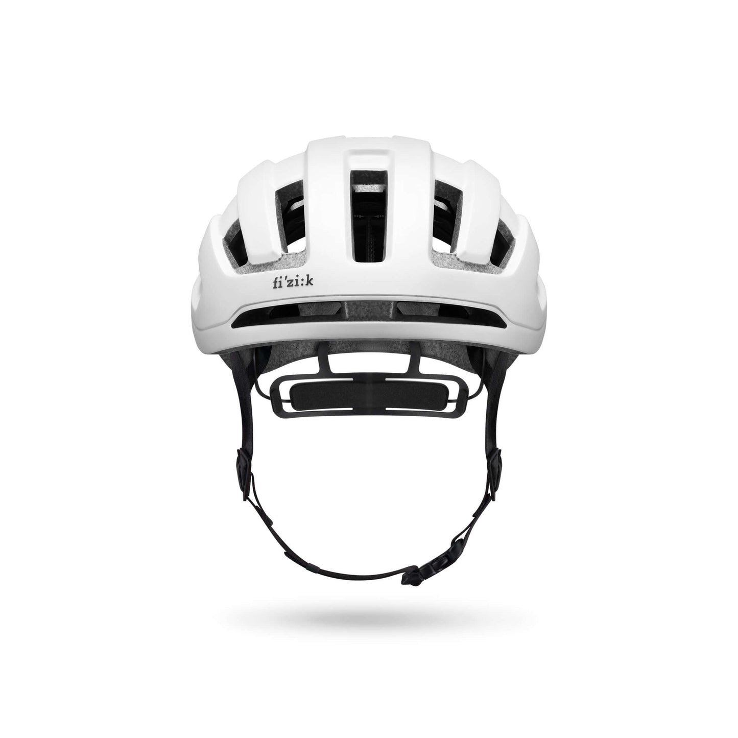 Kask Rowerowy FIZIK Kyros White z doskonałą wentylacją i aerodynamicznym profilem, idealny dla kolarzy.