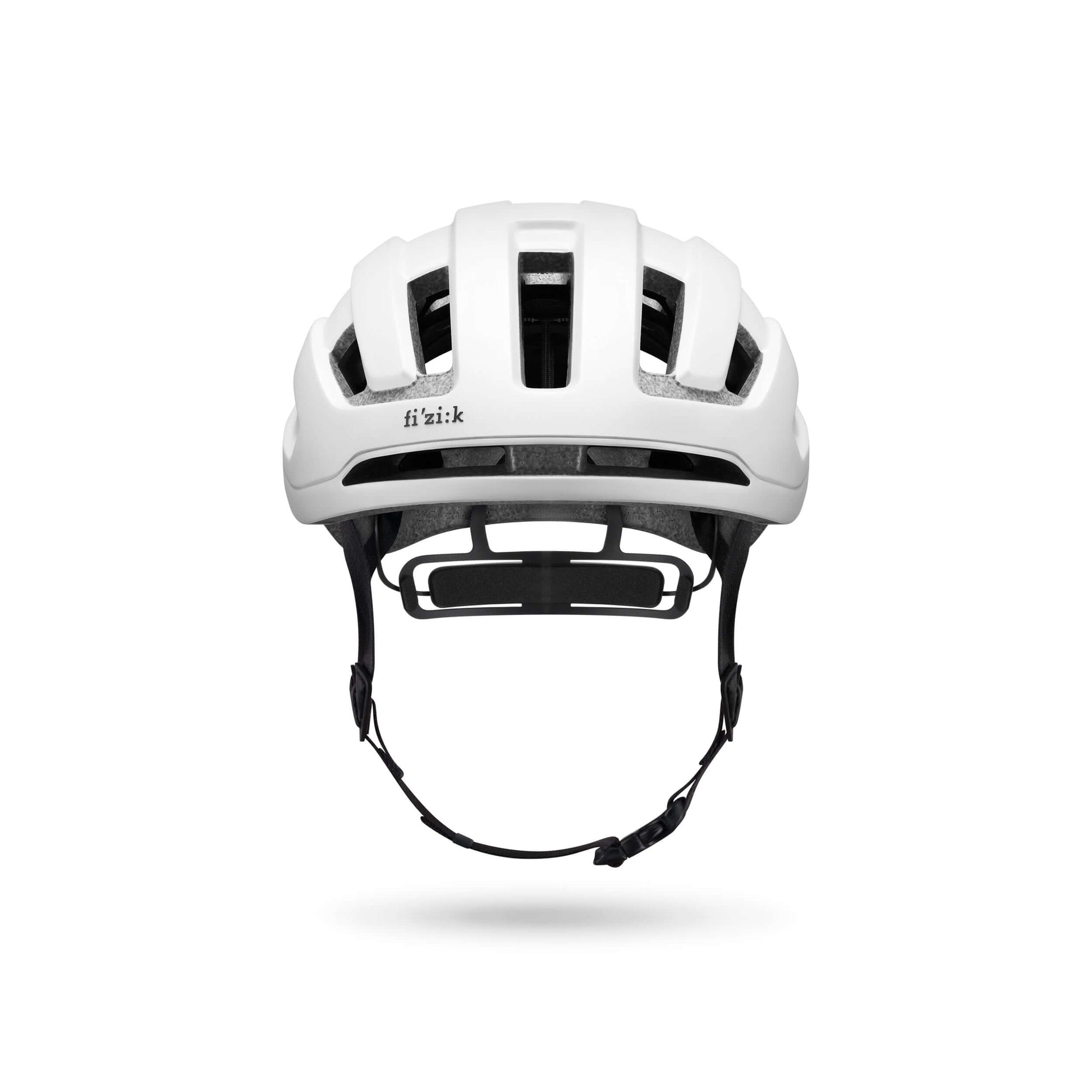 Kask Rowerowy FIZIK Kyros White z doskonałą wentylacją i aerodynamicznym profilem, idealny dla kolarzy.