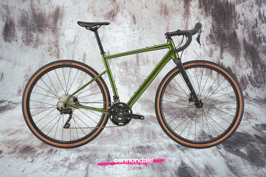 Gravel Cannondale Topstone 2 w kolorze Olive Green z napędem Shimano GRX 2x10. Sklep Warszawa